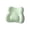 Green, variant on Office Lumbar Support Cushion and Seat Pad, Integrated Foam Backrest Pillow for Desk Chair, Comfortable Support for Home Office Reading Workstation and Daily Sitting, Green