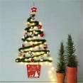 thumbnail image 3 of 32.5 Ft Christmas Rattan Christmas Garland Green Belt Wreath DIY Christmas Tree Decoration Green Belt Wreath Hanging Pendant Home Party Decor, 3 of 5