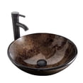thumbnail image 1 of Grifo ORB artístico Sink SOLIDEE de vidrio templado redondo de 42 x 14 cm, 1 of 7