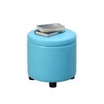 thumbnail image 4 of Convenience Concepts Designs4Comfort Round Accent Storage Ottoman, 4 of 5
