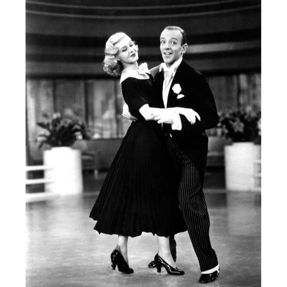 Swing Time, Ginger Rogers, Fred Astaire, 1936 Poster Print (16 x 20)