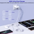 thumbnail image 3 of Cargador Dazana de 40 W USB C a C, cable de 10 pies para iPhone 16/15 Pro, 3 of 7