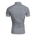 thumbnail image 4 of Camisa Hombre Manga Corta Corte Pegado Casual Camisas, 4 of 6