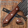 thumbnail image 3 of Cuchillo De Chef Forjado A Mano Acero Cuchillos De Cocina Modelo Negro, 3 of 4