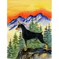 thumbnail image 1 of Doberman Flag - Garden Size, 11 x 15 in., 1 of 1