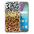 thumbnail image 1 of FINCIBO Soft TPU Clear Case Cover for Samsung Galaxy J7 2017 J7V J727 Sky Pro Perx Moniker 5.5" (NOT FIT J7 J700 (2015) and J7 J710 (2016), Yellow Glitter Black/White Leopard & Black/Yellow Leopard, 1 of 3