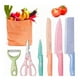 thumbnail image 1 of Juego De Cuchillos Profesionales Acero Inoxidable Multicolor, 1 of 4