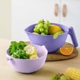 thumbnail image 7 of XGFHYJEH Colander, Colander Plastic, Small Colander, Berry Colander, Kitchen Colander, Fruit Colander, Small Colander for Fruit and Veggies, Colander Plastic with Handle, 7 of 7