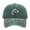 Washed Green, variant on Unisex Washed Cotton Baseball Cap, Gone Fishing Lettering with Fish & Fishing Hook Embroidered Low Profile Dad Hat, Adjustable Outdoor Sun Protection Hat for Fisherman