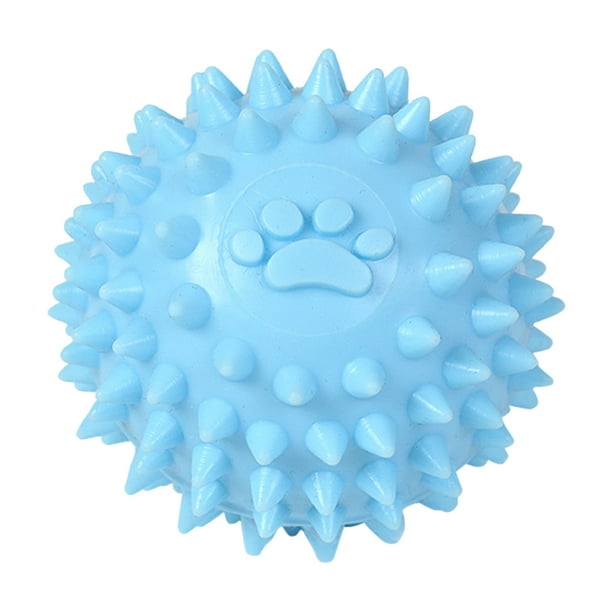 Juguete de limpieza resistente a mordeduras de dientes molares para perros no tóxicos TPR (azul) Ehuebsd Para estrenar