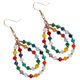 thumbnail image 5 of unbranded 1Par Pendientes Colgantes De Con Doblados Y Doradas Para Y, 5 of 7
