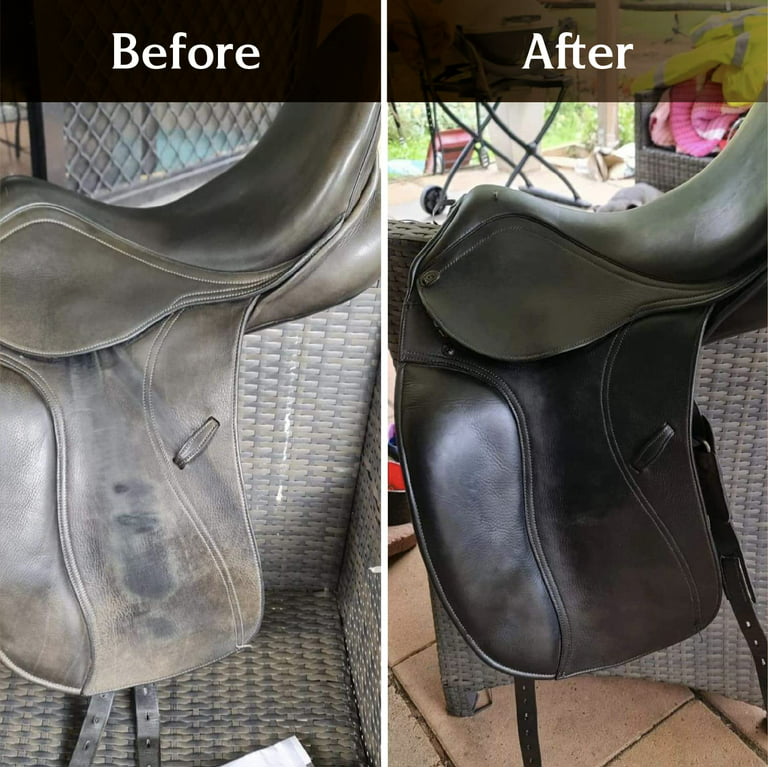 Leather Color Restorer Saddle Brown Repair Couch Furniture Car Vinyl Bag  Boots