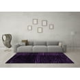 thumbnail image 3 of Ahgly Company Indoor Rectangle Abstract Pink Modern Area Rugs, 8' x 10', 3 of 4