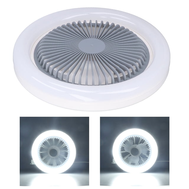 Lámpara de ventilador de techo pequeña e27 30w lámpara de ventilador LED ajustable silenciosa