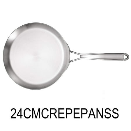 

24cm Non Stick Stainless Steel Frying Pan 18/10 Induction