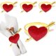 thumbnail image 3 of Valentine Heart Napkin Rings for Valentine'S Day Wedding Table Decor, 3 of 5