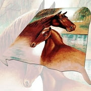 Acrylic Mink Db911 Two Horses Blanket