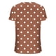 thumbnail image 5 of Puntoco 2024, tops modernos de verano para mujer, camiseta estampada con cuello en V, top moderno y cómodo de manga corta para mujer, 5 of 5