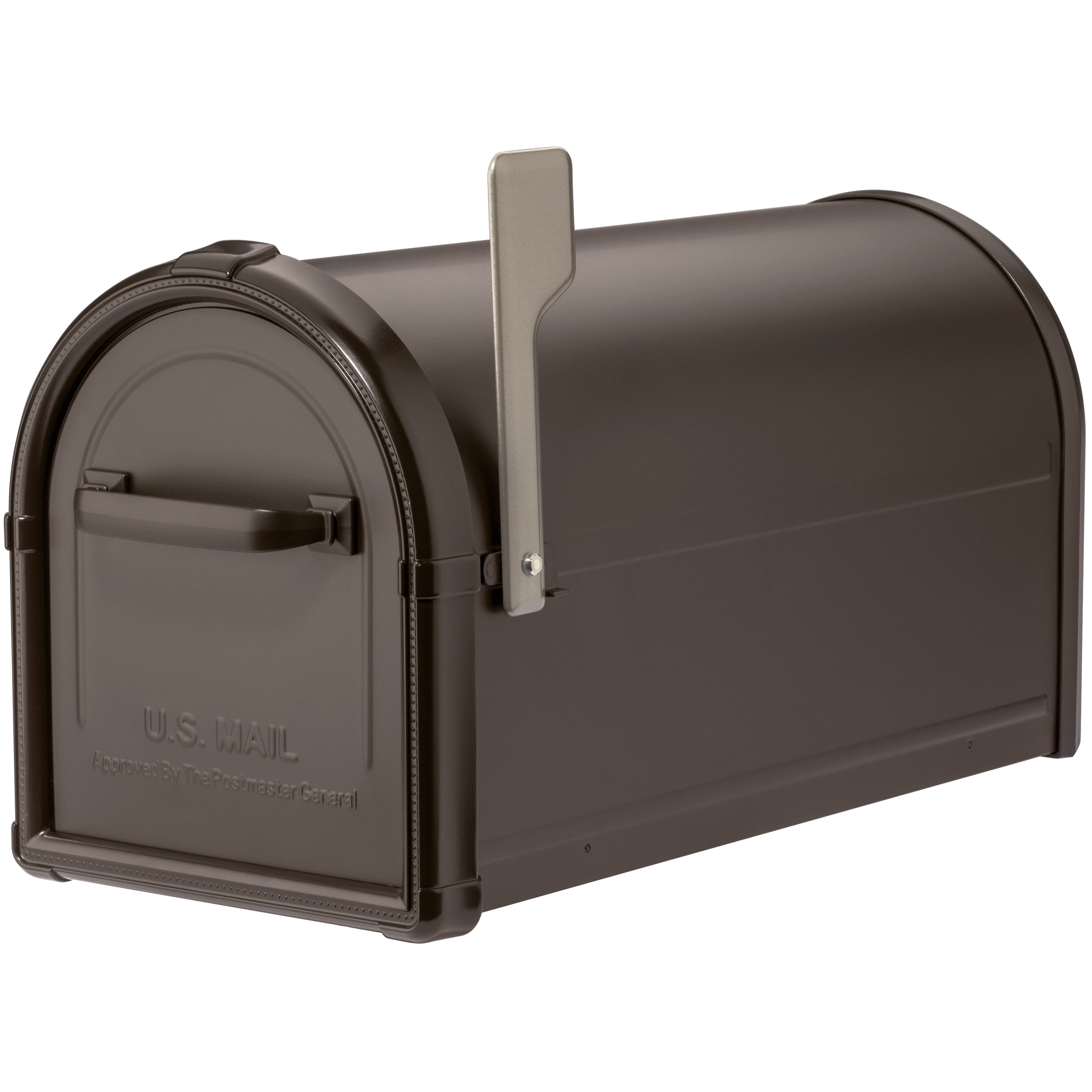 Architectural Mailboxes 5593RZ-CG Hillsborough Post Mount Mailbox - Rubbed Bronze - Large