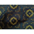 thumbnail image 4 of oneOone Cotton Poplin Fabric Floral Ikat Printed Fabric 1 Yard 56 Inch Wide, 4 of 4
