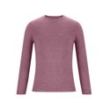 thumbnail image 4 of Feancey Men's Fall Knit Pullover Casual Round Neck Long Sleeve Sweater Tops Comfy Soft Knitted Cotton Sweaters Fashion Lightweight Jumpers Pink S, 4 of 6