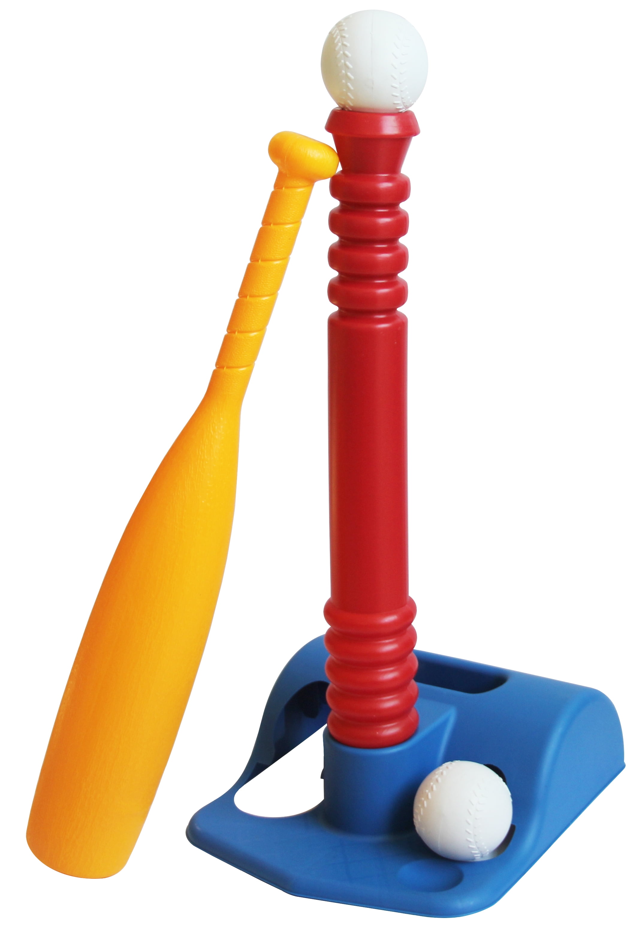 Everyday Essentials TBall Set, Baseball Tee Game, Red/Yellow/Blue