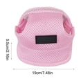 thumbnail image 3 of Rewenti Ear Breathable Golden Hound Dog Hat Summer Sunshade Sun Protection Pet Hat, 3 of 5