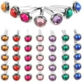 thumbnail image 1 of 50pcs Two-Legged Nails for DIY Crafts Making Diy Brads Paper Brads Crafts Making Mini Brads, 1 of 8