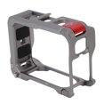 thumbnail image 1 of Camera Cage, Hollow Design Aluminum Alloy Camera Frame Cage Tight Fit Lightweight High Strength Precise Cutout  for Video Recording, 1 of 7