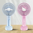 thumbnail image 4 of Hello Kitty 2 Pack Portable Fans - Stay Cool in Style - Pink and Blue, 4 of 7