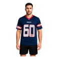 thumbnail image 1 of NFL Playera Aficionado New England Patriots Azul Marino para Hombre, Talla Chica, 1 of 8