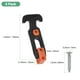 thumbnail image 3 of Uxcell 4-Pack Gancho de Sujeción Flexible de Goma en T 3.9" para Caja de Herramientas, Negro Naranja, 3 of 6