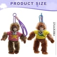 thumbnail image 3 of Ngxiha Monkey Brown 17Cm Plush Sweater Hanging Rope Monkey Brown 17Cm Plush Sweater Hanging Rope Monkey Brown 17Cm Plush Sweater Hanging Rope, 3 of 5