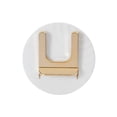 thumbnail image 1 of Soporte para secador de pelo Soporte de almacenamiento montado en la pared Soporte para secador de pelo plegable para baño en casa, Blanco Kearding HA007684-01B, 1 of 6