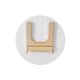 thumbnail image 1 of Soporte para secador de pelo Soporte de almacenamiento montado en la pared Soporte para secador de pelo plegable para baño en casa, Blanco Methold HA007684-01B, 1 of 6