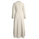 thumbnail image 4 of Vestido liso de mujer con cinturón, manga larga y escote en V profundo, poliéster y spandex, estilo informal y elegante, tallas S-XXXL, 4 of 5