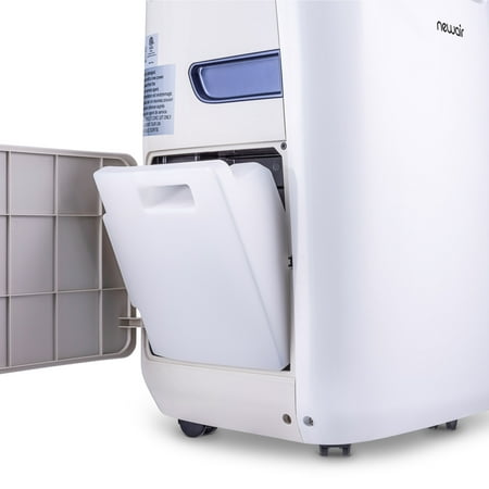 NewAir - 525 Sq. Ft. Portable Air Conditioner and Heater, 8,600 BTUs (8,532 BTU, DOE), Window Venting Kit and Remote Control - White