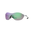 thumbnail image 2 of Oakley Men's Evzero Swift (a) Non-Polarized Iridium Rectangular Sunglasses, Silver, 38 mm, 2 of 3