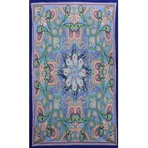 Sunshine Joy 3D Infinity Star Paisley Tapestry Tablecloth Beach Sheet Wall Art Huge 60x90 Inches - Classic