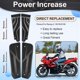 thumbnail image 4 of Motocicleta Modificada Parte Esteras del Pie Reposapiés Almohadillas Pedal Compatible para Racing X 150 RKS150 Negro, 4 of 9