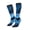 2 Black-1, variant on Women Crew Soft Moisture-wicking Socks A Wolf Barks Out A Window Pattern Design Cotton Socks, One Size fit All