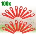 thumbnail image 4 of Red Green Trimming Blade Set, Durable Plastic, 83mm, Simple Design, 100 Pack, 4 of 7