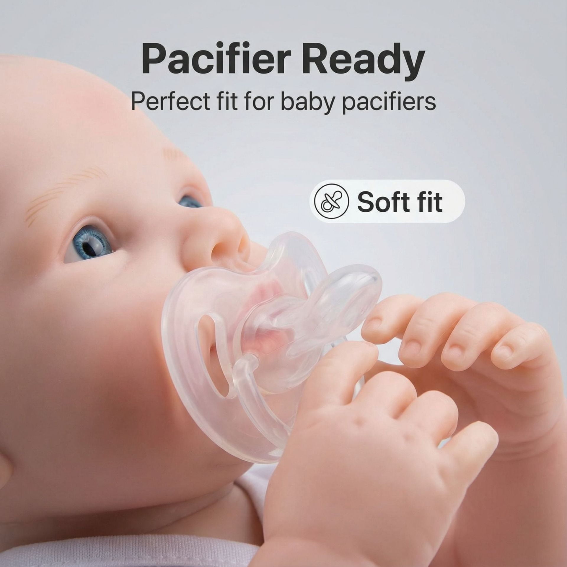 iCrade Finished Lovely 12" Realistic Reborn Baby Dolls Girl Elastic Solid Silicone Cuddly Reborn Newborn Babies Full Body Flexible Super Soft Lifelike Baby Dolls for Kids & Collectors