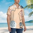 thumbnail image 5 of Balery Men'S Summer Hawaiian Shirts Short-Sleeve Design Name Printed Casual Shirts - Size Name, 5 of 9