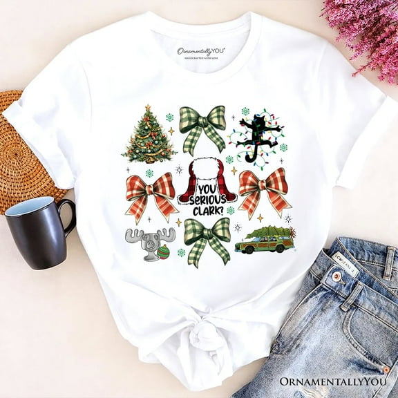 You Serious Clark T-Shirt, Retro Griswold’s Family Christmas Vacation Tee