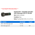 thumbnail image 2 of Flywheel Bolt - Compatible with 2002 - 2005 Volkswagen Golf GTI VR6 BDF 2003 2004, 2 of 2