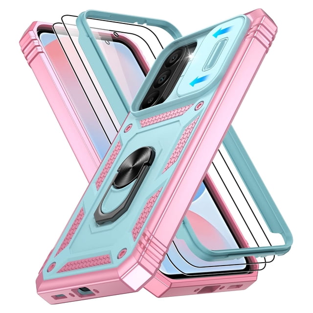Funda de teléfono Gritup para Samsung Galaxy A56 5G con protector de pantalla