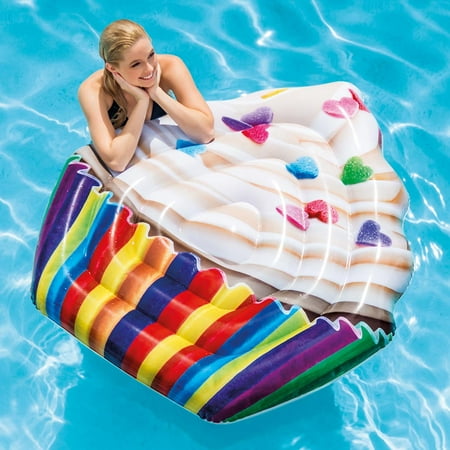 Intex Inflatable Cupcake Pool Mat, 56