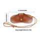 thumbnail image 3 of PU leather glasses pouch hanging retro design for all ages, 3 of 5