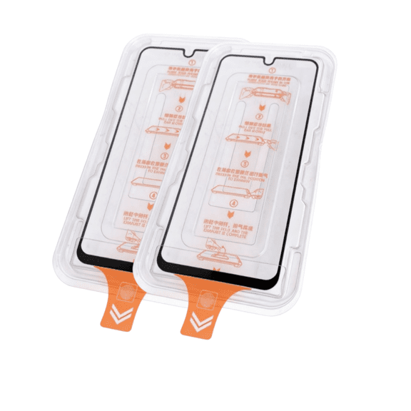 SELOZKE 2 Pack Anti-dust Tempered Glass Screen Protector for Samsung Galaxy A16 5G Auto Dust-Removal Box, Easy Installation, Case Friendly